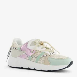 Blue Box Dames pastel dad sneakers met veter Outlet