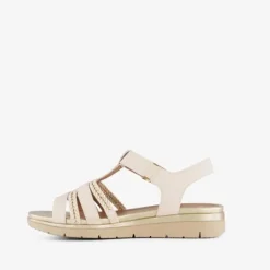 Softline Dames sandalen beige goud Discount