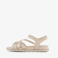 Tamaris Dames sandalen beige goud Outlet