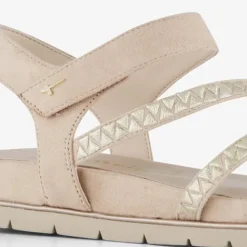 Tamaris Dames sandalen beige goud Outlet