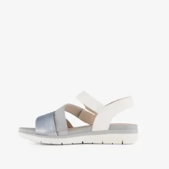 Softline Dames sandalen blauw metallic Clearance