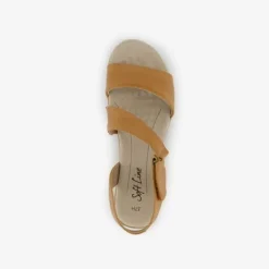 Softline Dames sandalen cognac Outlet