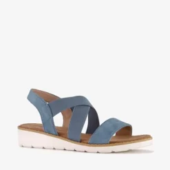 Natuform Dames sandalen denim blauw Hot