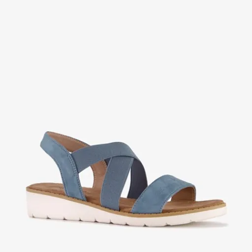 Natuform Dames sandalen denim blauw Hot
