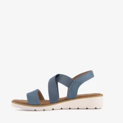 Natuform Dames sandalen denim blauw Hot