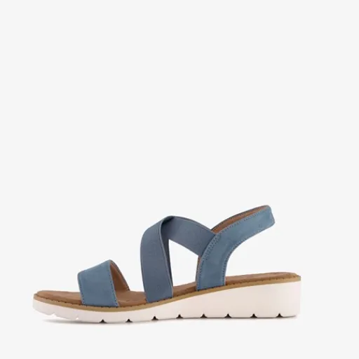 Natuform Dames sandalen denim blauw Hot
