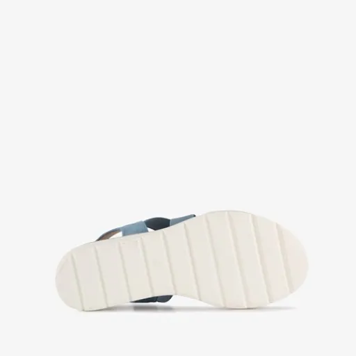 Natuform Dames sandalen denim blauw Hot
