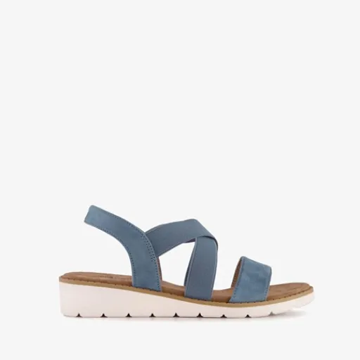 Natuform Dames sandalen denim blauw Hot