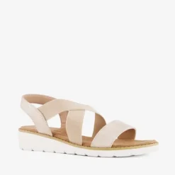 Natuform Dames sandalen goud Outlet