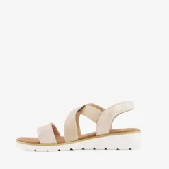 Natuform Dames sandalen goud Outlet
