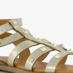 Blue Box Dames sandalen goud met studs Best