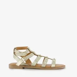 Blue Box Dames sandalen goud met studs Best
