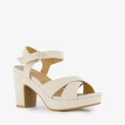 Blue Box Dames sandalen met hak beige Sale