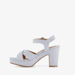 Blue Box Dames sandalen met hak blauw Hot