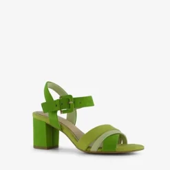 Nova Dames sandalen met hak groen Discount