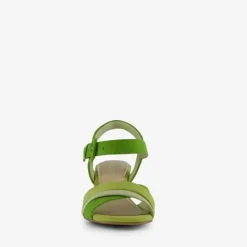 Nova Dames sandalen met hak groen Discount