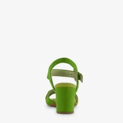 Nova Dames sandalen met hak groen Discount