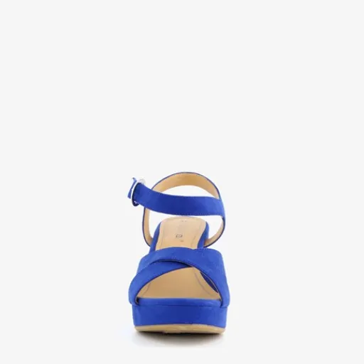 Blue Box Dames sandalen met hak kobalt blauw Online
