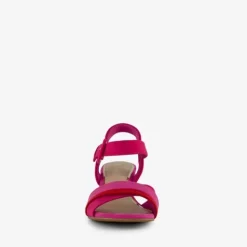 Nova Dames sandalen met hak roze rood Outlet