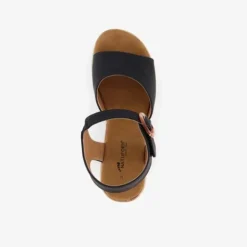 Natuform Dames sandalen met hak zwart Clearance