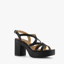 Blue Box Dames sandalen met hak zwart Online
