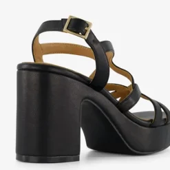 Blue Box Dames sandalen met hak zwart Online