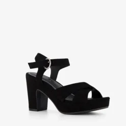 Blue Box Dames sandalen met hak zwart Best