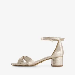 Tamaris Dames sandalen met slangenprint