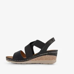 Natuform Dames sandalen met sleehak Discount