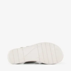 Softline Dames sandalen met sleehak beige goud Outlet