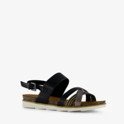 Nova Dames sandalen zwart goud Clearance