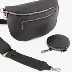 Renato Lucci Dames schoudertas met portemonnee zwart Hot