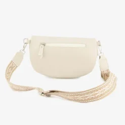 Renato Lucci Dames schoudertas met print wit Best