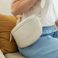 Renato Lucci Dames schoudertas met print wit Best