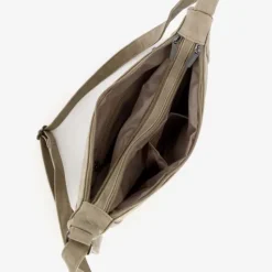 Renato Lucci Dames schoudertas taupe Clearance