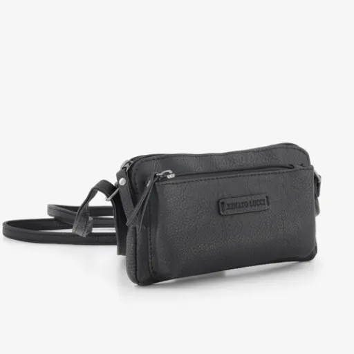 Renato Lucci Dames schoudertas zwart Outlet