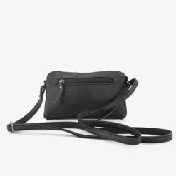 Renato Lucci Dames schoudertas zwart Outlet