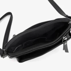 Renato Lucci Dames schoudertas zwart Outlet