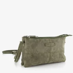 Renato Lucci Dames schoudertasje groen Hot