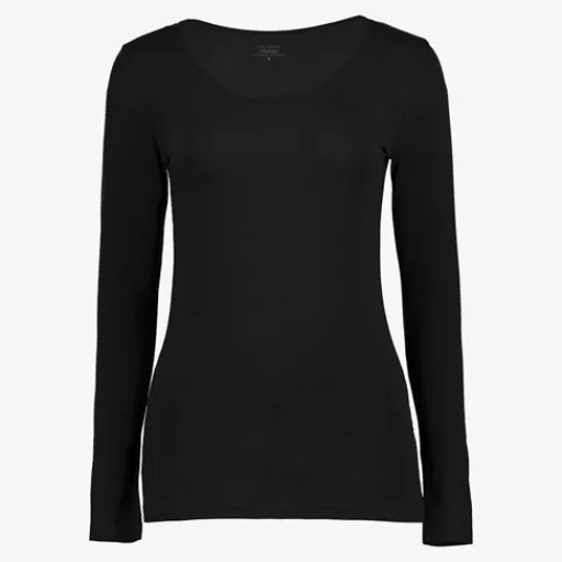 TwoDay Dames shirt katoen zwart