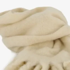 Scapino Dames sjaal met franjes beige Sale