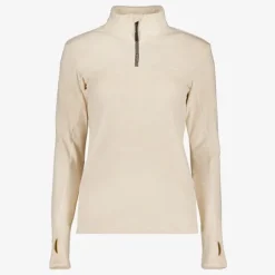 Kjelvik Dames skipully met rits beige Online