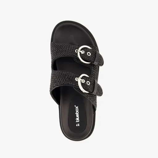 Blue Box Dames slippers zwart Best