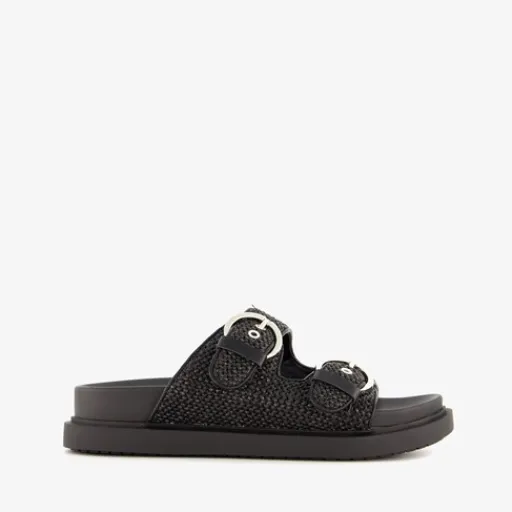 Blue Box Dames slippers zwart Best