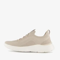 Hush Puppies Dames sneakers beige wit