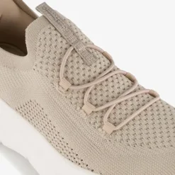 Hush Puppies Dames sneakers beige wit