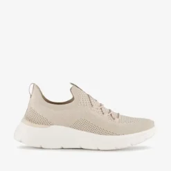 Hush Puppies Dames sneakers beige wit