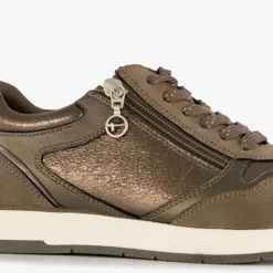 Tamaris Dames sneakers bruin brons Outlet