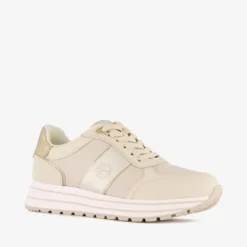 Tamaris Dames sneakers goud beige Best