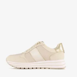 Tamaris Dames sneakers goud beige Best